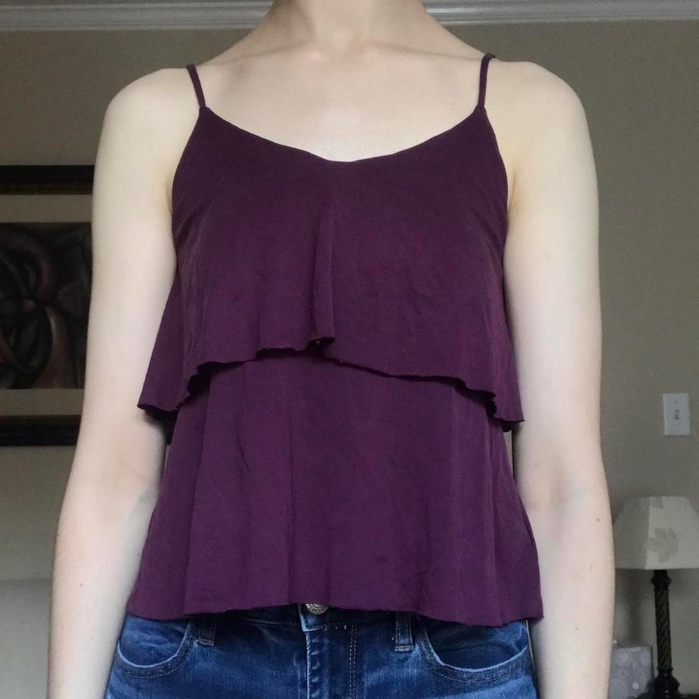 Purple tank top